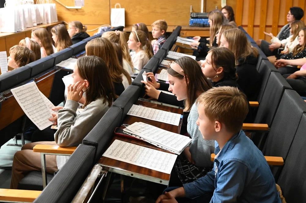 Pierwszy koncert rudzkiego chóru Most the Music