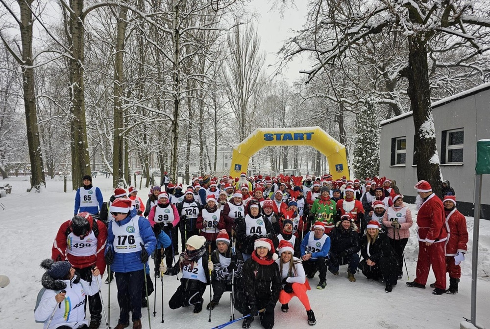 Za nami Bieg Mikołajów i Mikołajek oraz nordic walking w Siemianowicach Śląskich