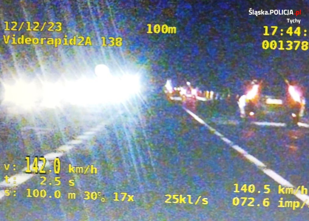 Przekroczył prędkość o 72 km/h. Został ukarany mandatem w wysokości 5 tys. zł!