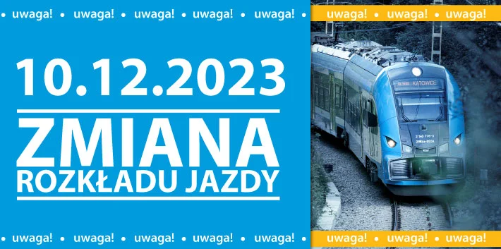 Nowy rozkład jazdy pociągów 2023/24. Ważne zmiany!