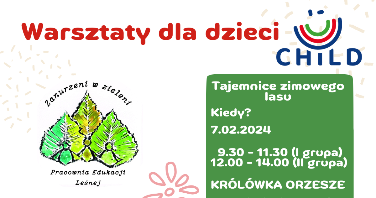 Bezpłatne warsztaty dla dzieci w Gospodarstwie Szkółkarskim Królówka