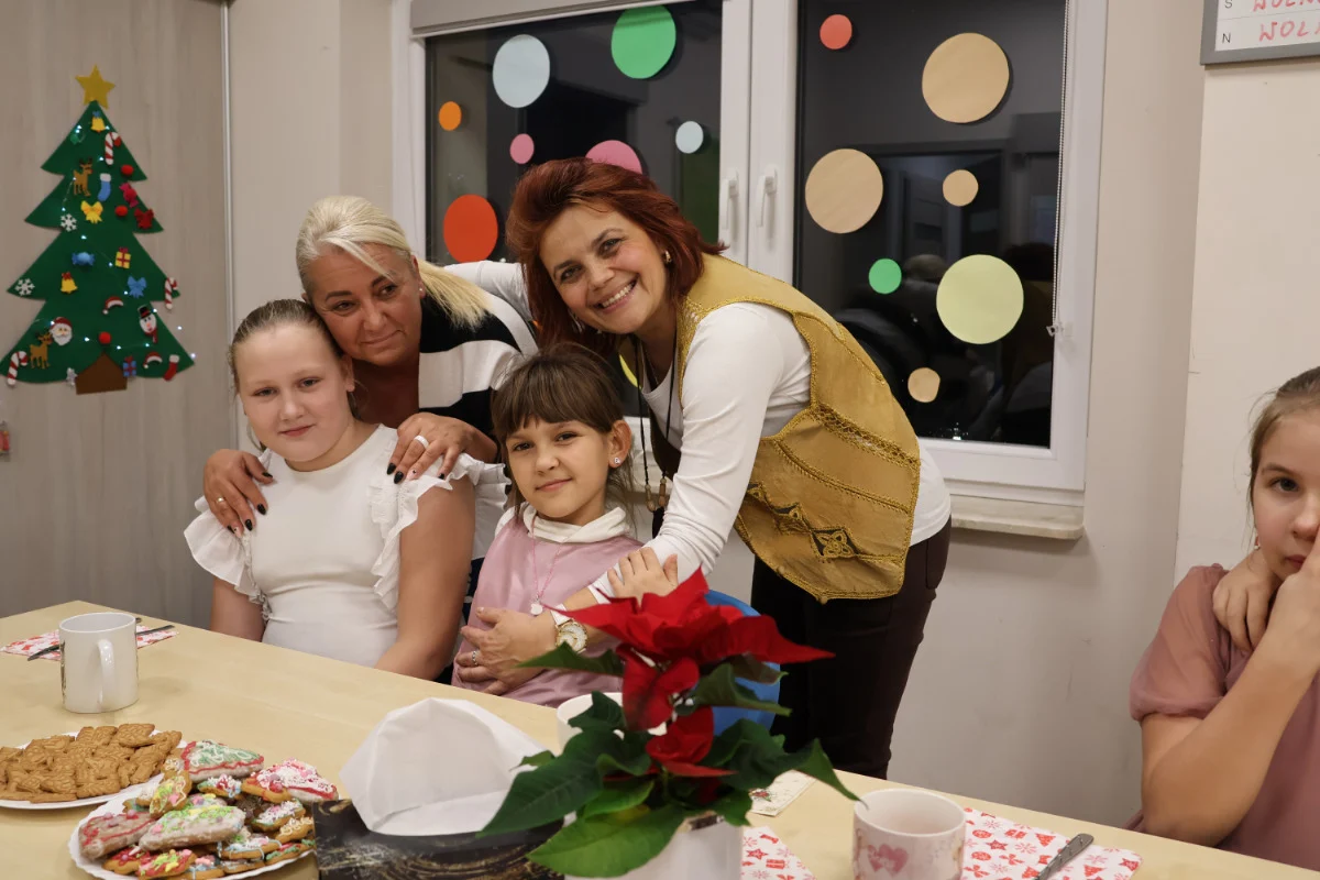 Spotkanie wigilijne w Przystani dla Młodych