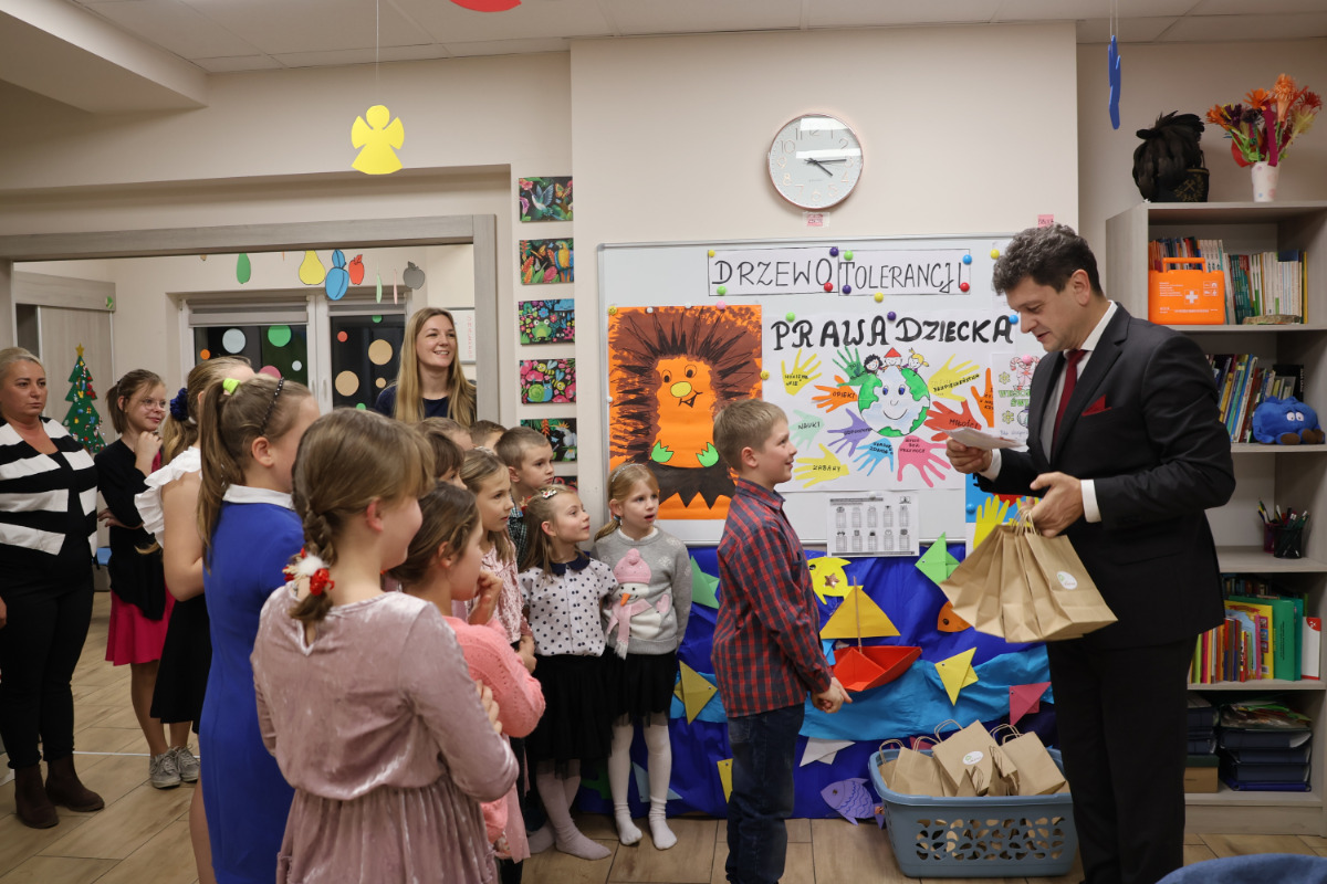 Spotkanie wigilijne w Przystani dla Młodych