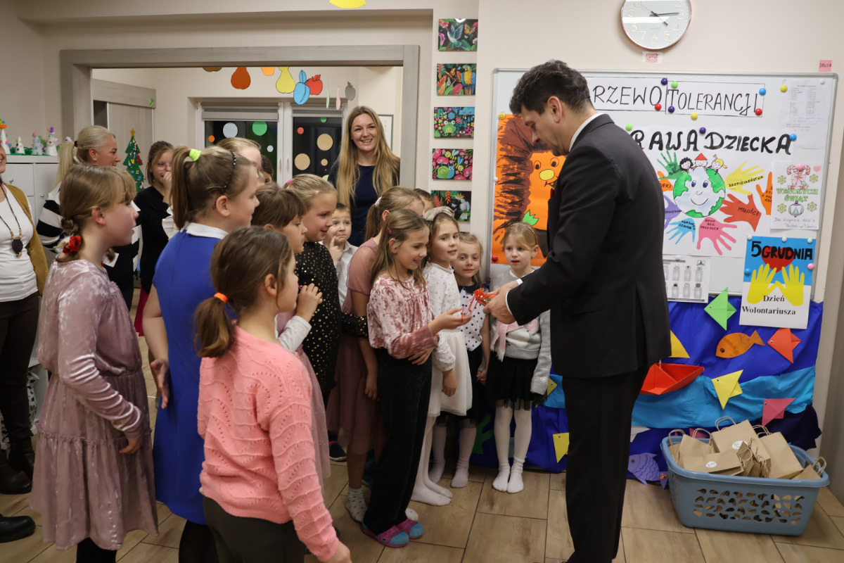 Spotkanie wigilijne w Przystani dla Młodych