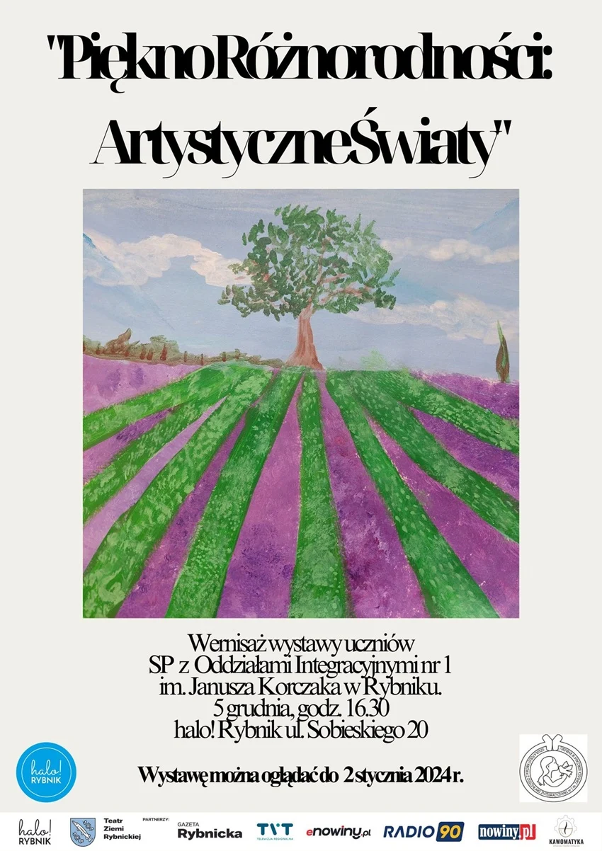 Wernisaż wystawy "Piękno Różnorodności: Artystyczne Światy" w halo! Rybnik