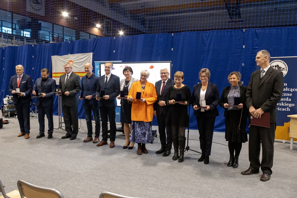 70-lecie Szkolnego Związku Sportowego w Gliwicach. Andrzej Neumann odebrał podziękowania