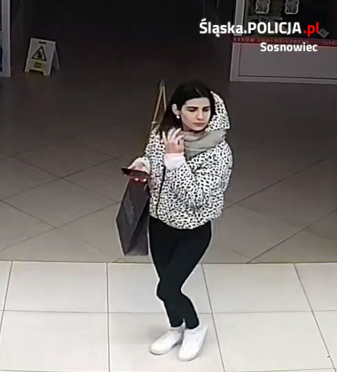 Kradzież kosmetyków w Sosnowcu. Policja poszukuje podejrzanej kobiety