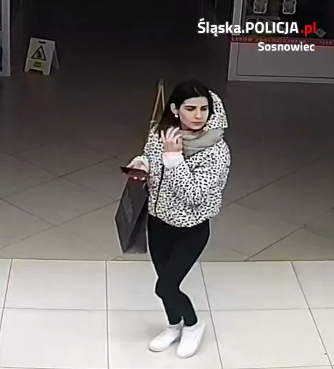 Kradzież kosmetyków w Sosnowcu. Policja poszukuje podejrzanej kobiety