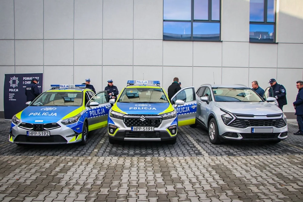 Do sosnowieckiej policji trafiły nowe radiowozy