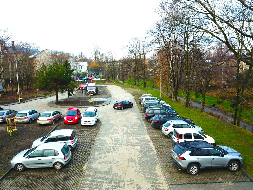 Parking przy ul. Więcka ponownie otwarty