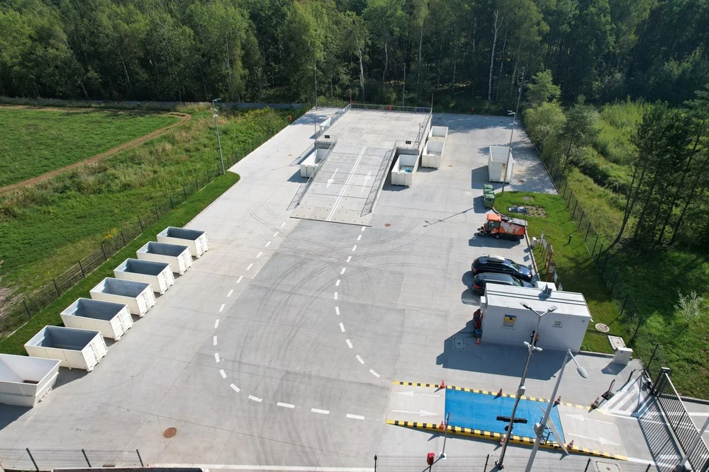 Nowoczesny Punkt Zbiórki Odpadów przy Zaopusta 70 w Katowicach jest już dostępny