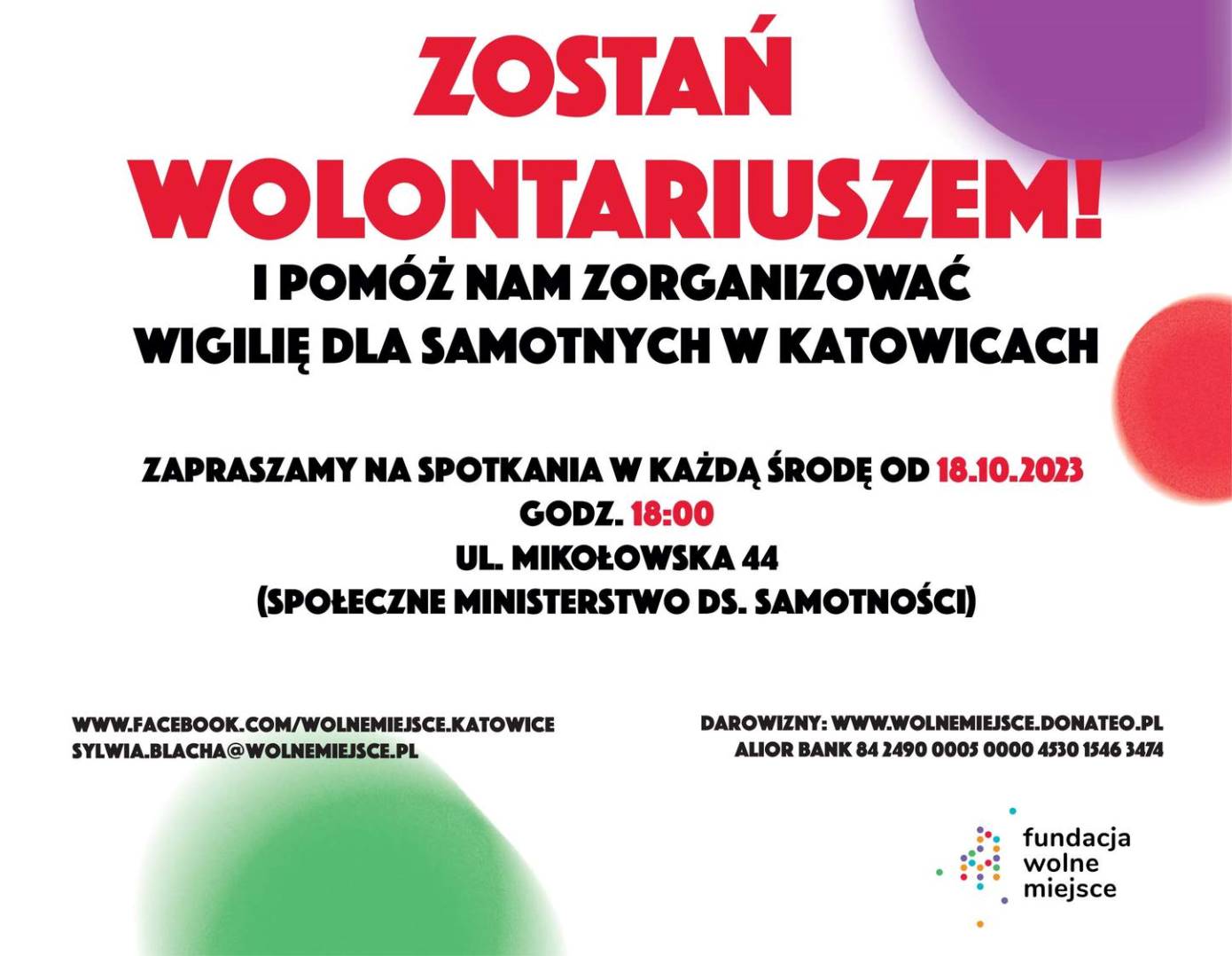 Zbliża się Wigilia dla Samotnych. Każdy może pomóc!