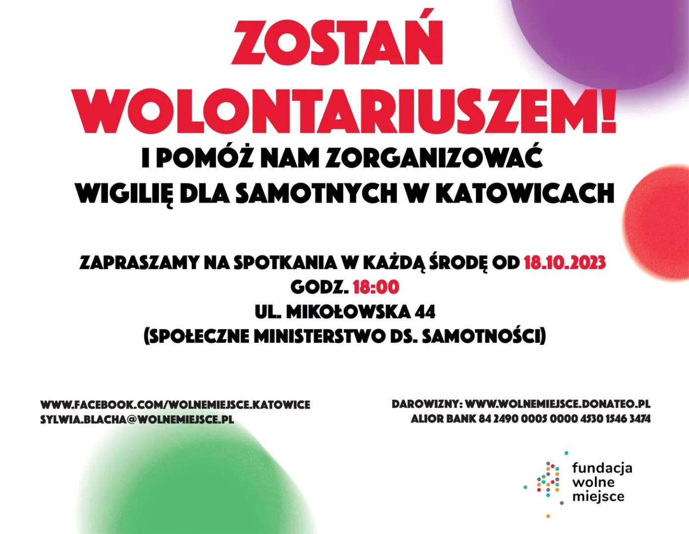 Zbliża się Wigilia dla Samotnych. Każdy może pomóc!