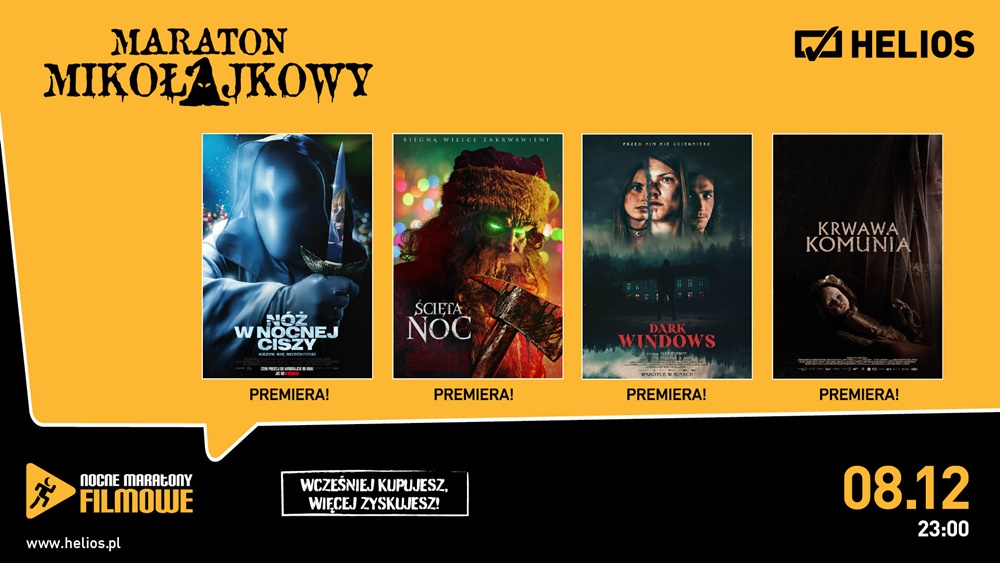 Idealny czas na seans w kinie Helios