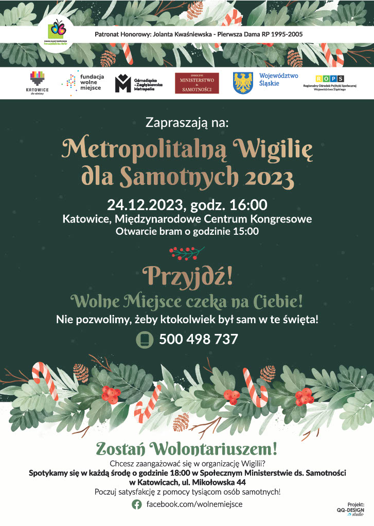 Katowice gospodarzem Metropolitalnej Wigilii dla Samotnych