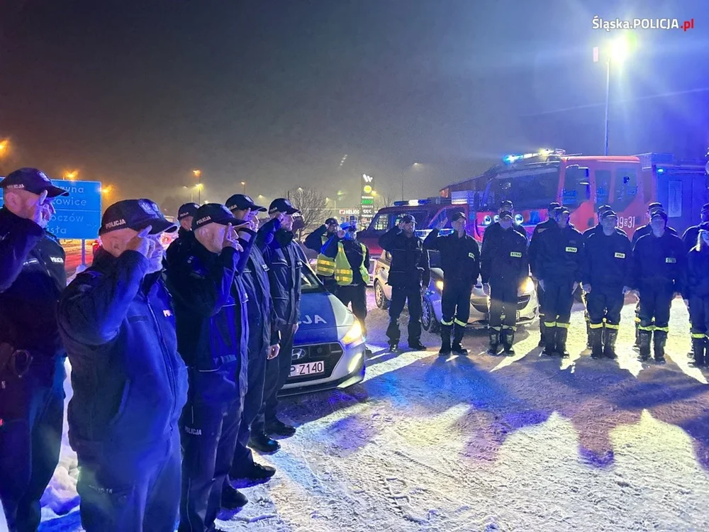 Katowiccy policjanci oddali cześć poległym w służbie Kolegom [WIDEO]