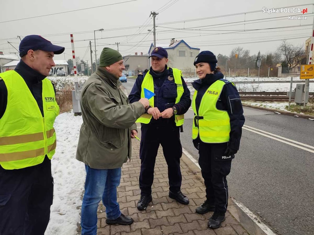 "Zapory Życia" - bezpieczne przejazdy kolejowe w Katowicach