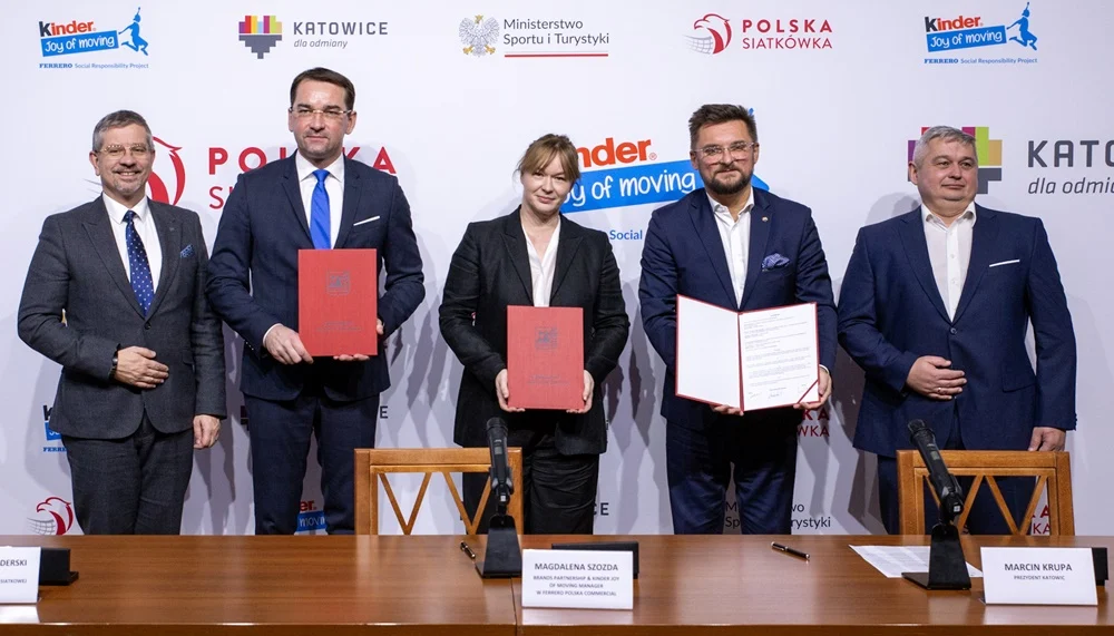 Finał Ogólnopolskich Mistrzostw w Minisiatkówce o Puchar KINDER Joy of moving w Katowicach