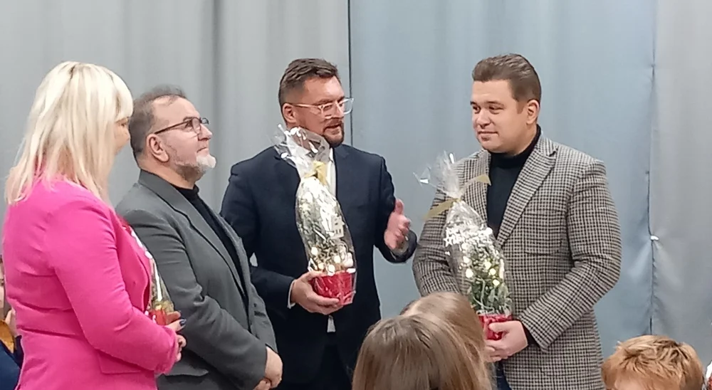 Spotkanie mikołajkowe w ramach akcji charytatywnej "BCC Dzieciom" w Katowicach