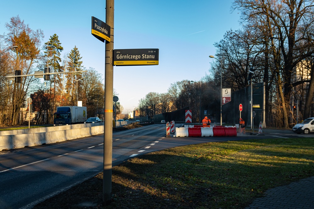 Katowice: Zmiany organizacji ruchu na skrzyżowaniu ul. Górniczego Stanu z ul. Pszczyńską!