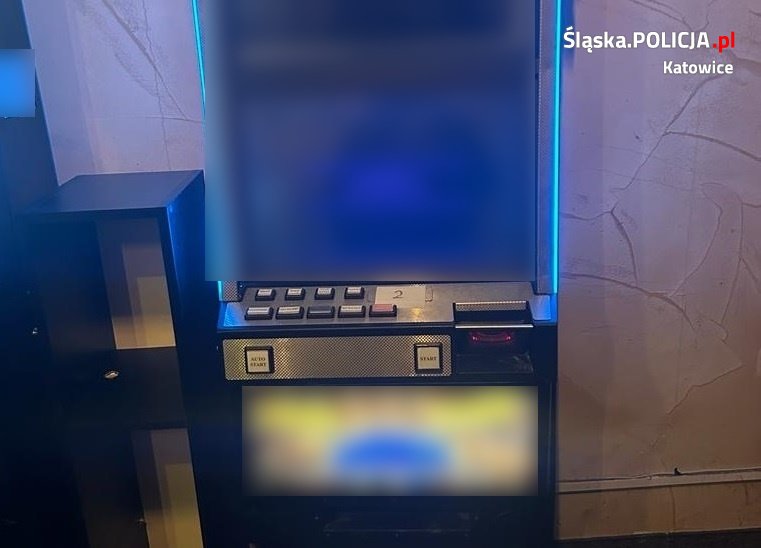 Katowiccy policjanci zabezpieczyli automaty do nielegalnych gier hazardowych