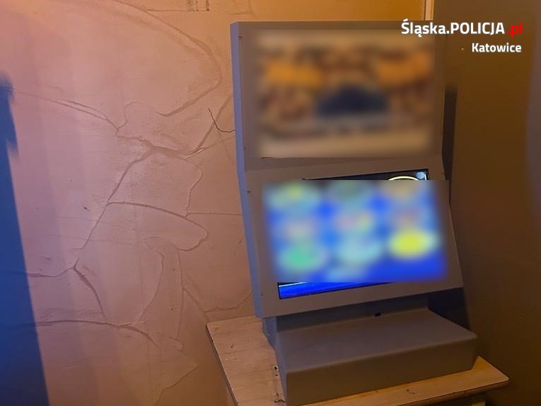 Katowiccy policjanci zabezpieczyli automaty do nielegalnych gier hazardowych