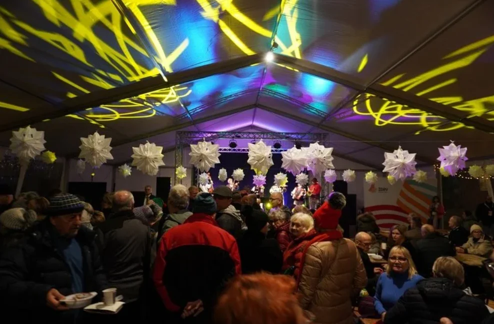 Setki mieszkańców wzięły udział w Wigilii na żorskim Rynku