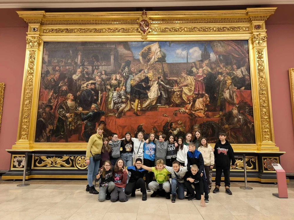 Zimowa wycieczka uczniów świętochłowickich klas sportowych do Krakowa [ZDJĘCIA]