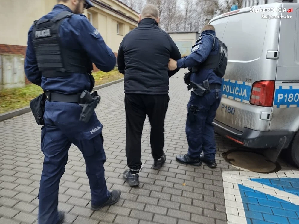 45-latek ze Świętochłowic groził policjantom. Spędzi rok w więzieniu!