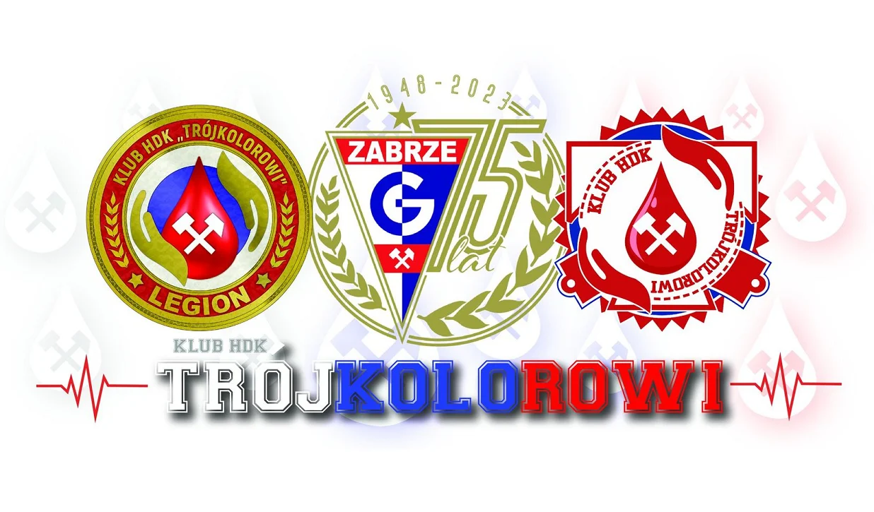 75 donacji na 75. urodziny Górnika Zabrze! Akcja Legionu HDK "Trójkolorowi"