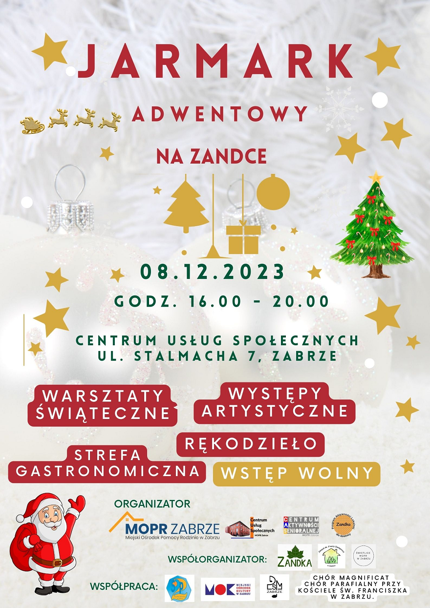 Już w piątek II Jarmark Adwentowy na Zandce
