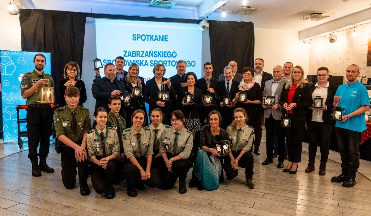 Prezydent Zabrza spotkała się przy świątecznym stole z zabrzańskimi sportowcami