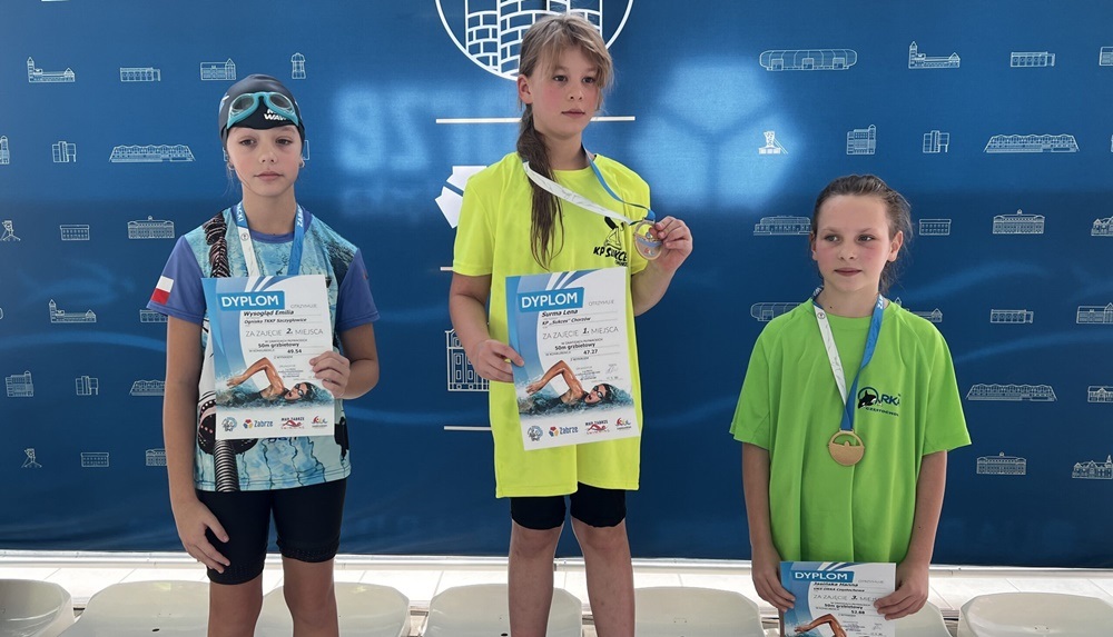 Młodzi pływacy rywalizowali w XIX Zabrzańskim Mitingu Pływackim