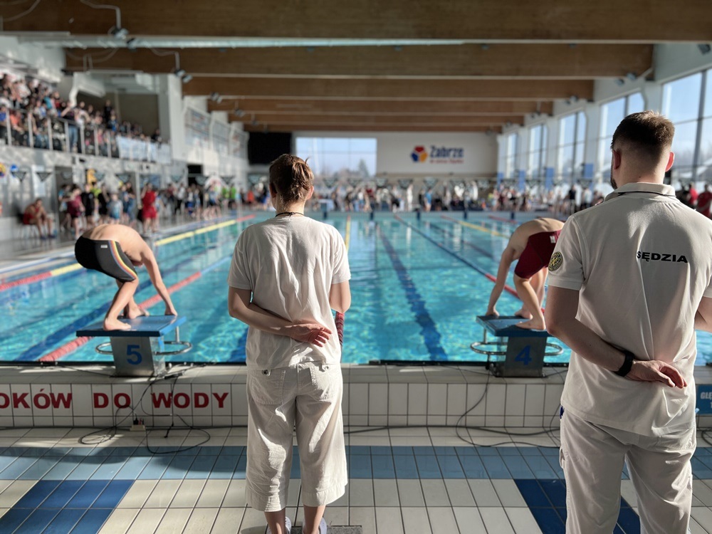 Młodzi pływacy rywalizowali w XIX Zabrzańskim Mitingu Pływackim