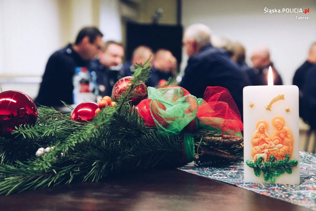 Wigilijne spotkanie w zabrzańskiej komendzie
