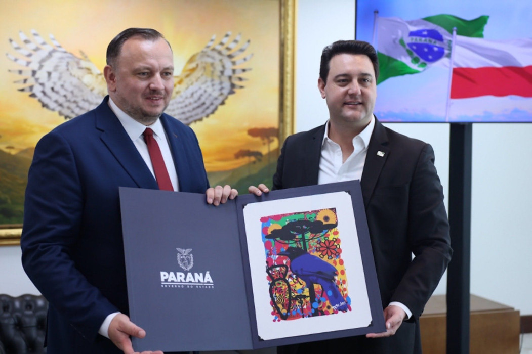 Transformacja bez granic. Jakub Chełstowski spotkał się z gubernatorem stanu Parana