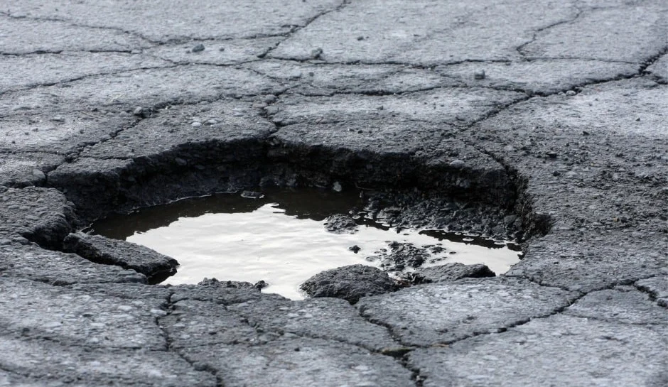 Stan dróg w Rudzie Śląskiej. Lista dziur do załatania trafiła do Urzędu Miasta