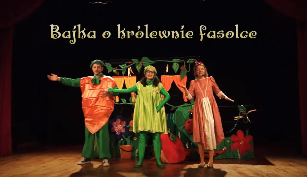 Spektakl "Królewna Fasolka" - interaktywna przygoda dla dzieci w krainie Grządkowej