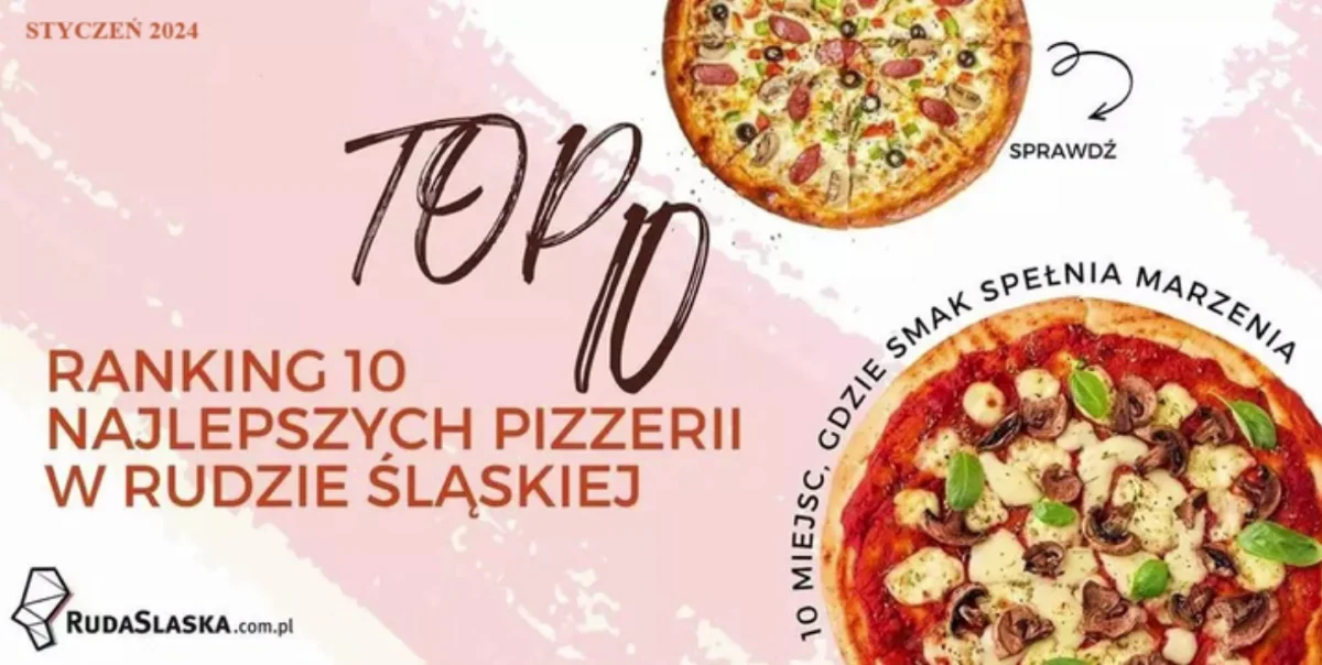 TOP 10 pizzerii w Rudzie Śląskiej. Sprawdźcie, które są najlepiej oceniane!