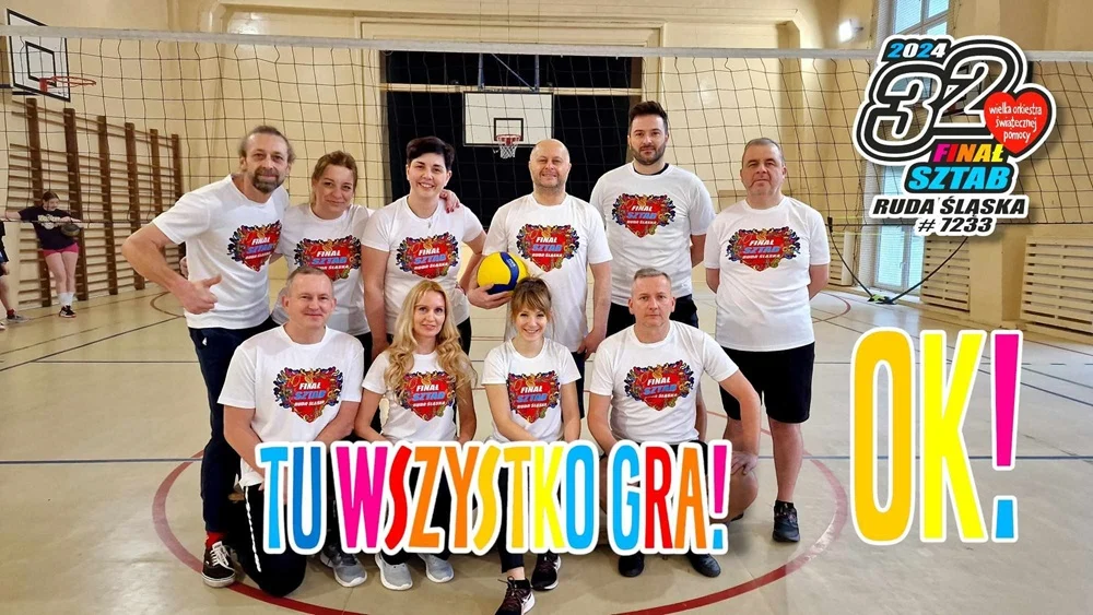 Przed nami mecz siatkówki między sztabami WOŚP z Rudy Śląskiej oraz Świętochłowic