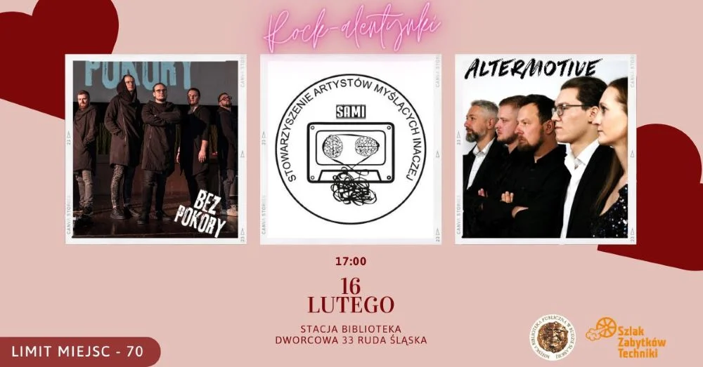 Rock-alentynki w Stacji Biblioteka!