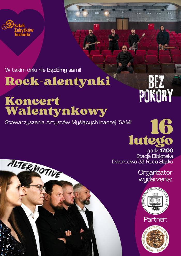 Rock-alentynki w Stacji Biblioteka!
