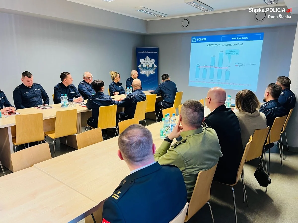 Rudzka policja podsumowała 2023 rok. Jak wypadł w statystykach?
