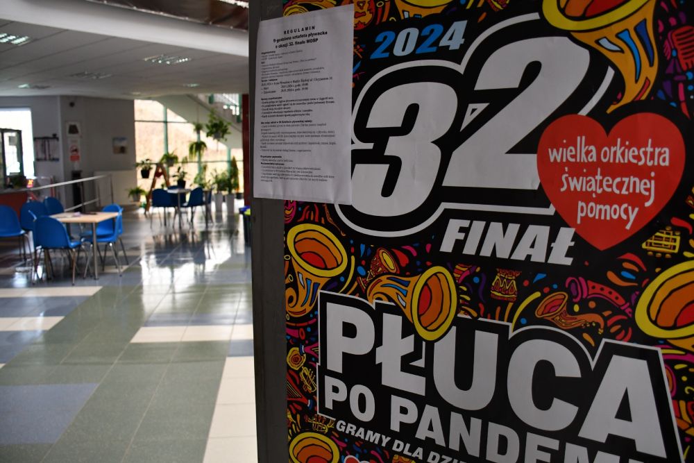 Sztafeta pływacka WOŚP 45