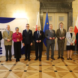 Pracownicy Urzędu Statystycznego odznaczeni