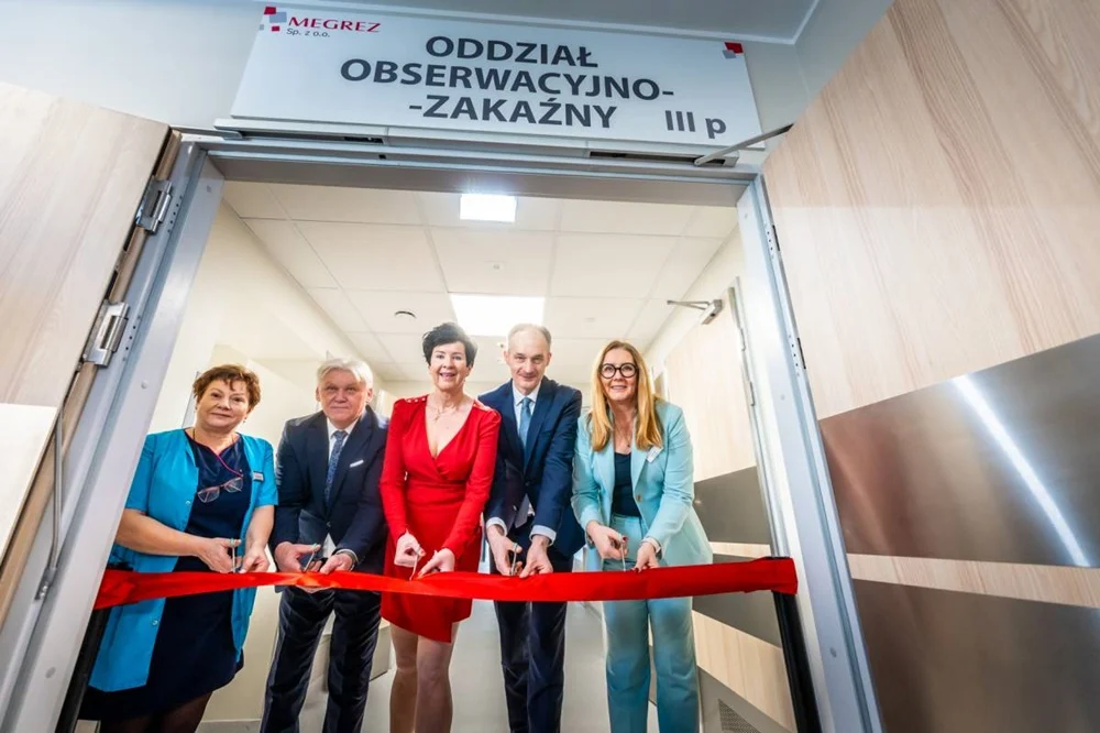 Oddział Obserwacyjno-Zakaźny Szpitala Megrez w Tychach otwarty