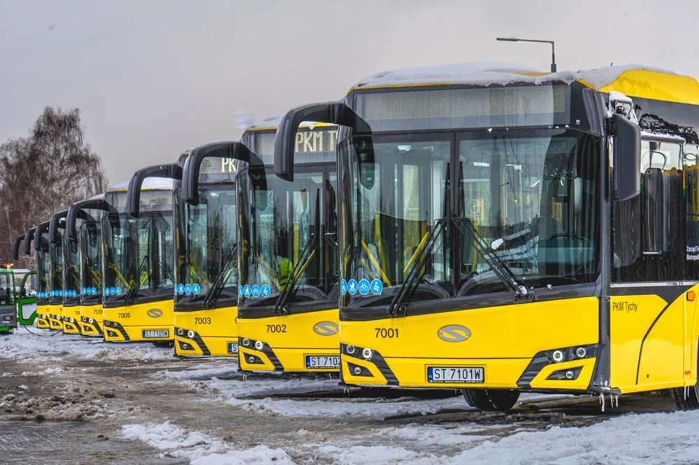 Nowe autobusy w tyskiej zajezdni