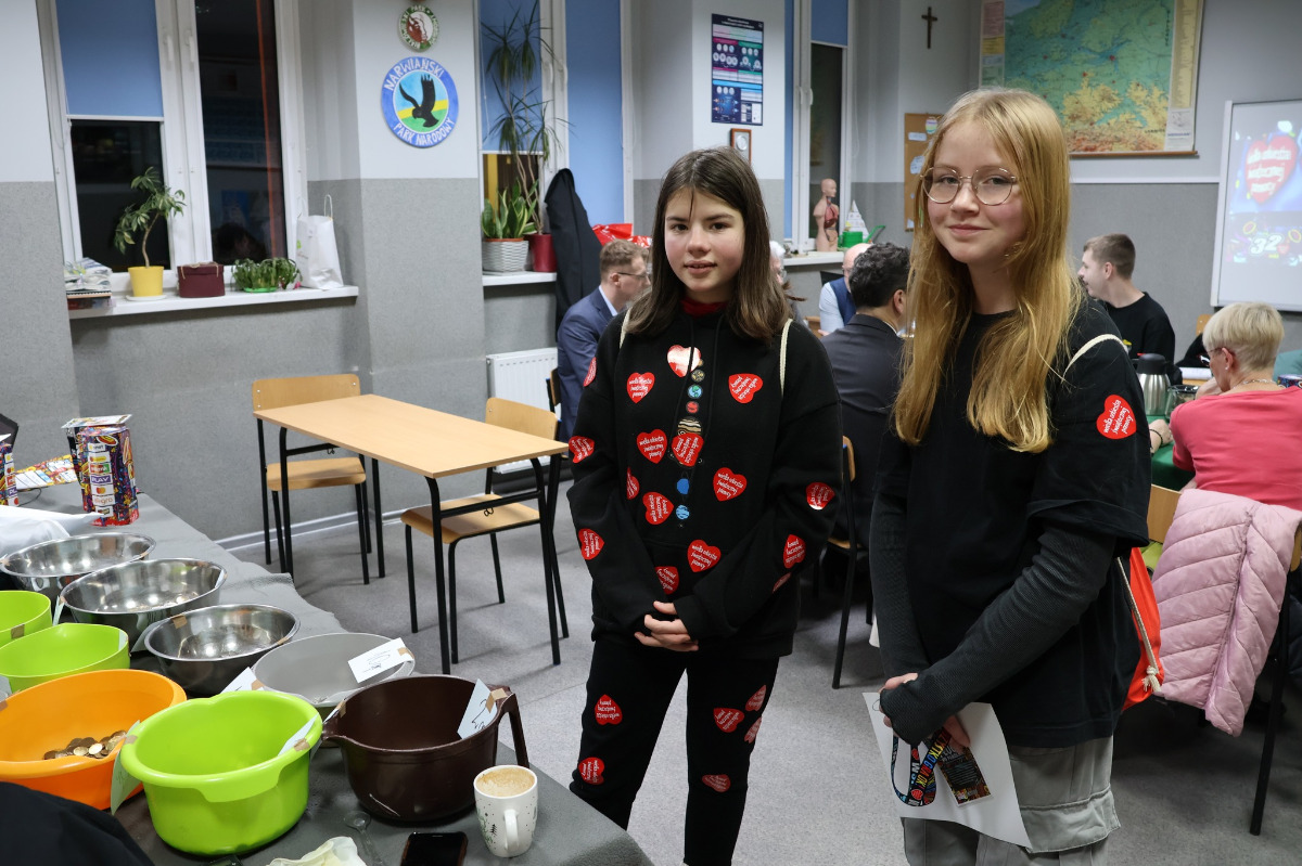 Finał WOŚP w sztabie Szkoły Podstawowej nr 3