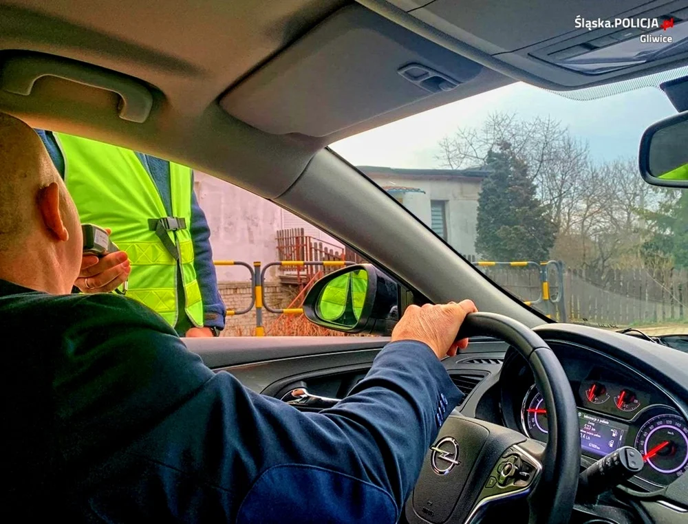 Pijani kierowcy podczas gliwickich działań "Trzeźwość". Jeden z nich miał 1,5 promila!