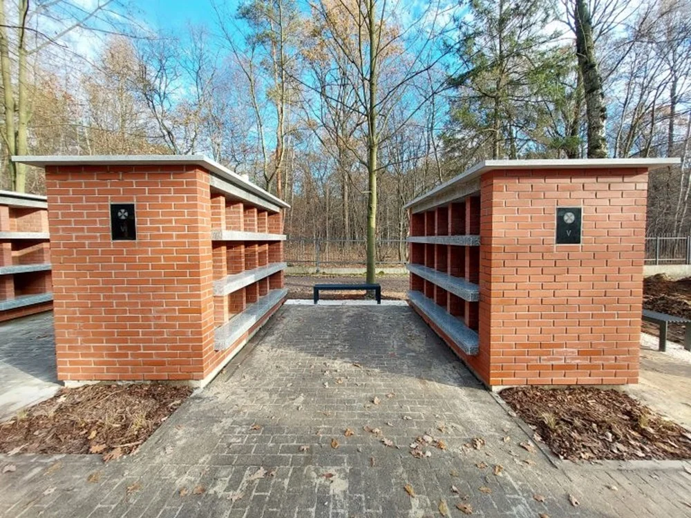 Nowe kolumbarium na cmentarzu Lipowym w Gliwicach